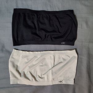 Basic Pair of Bandeau Tube Tops